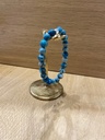 Bracelet Pierres 8mm Small Apatite Bleue [Bracelet]