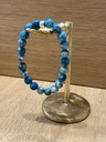 Bracelet Pierres 8mm Small Apatite Bleue [Bracelet]