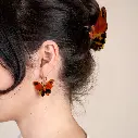 Boucles d'Oreilles 'Papillon de Nuit' - Coucou Suzette