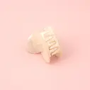Mini Pince à Cheveux 'Cœur Blanc' - Coucou Suzette