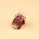 Mini Pince à Cheveux 'Framboise' - Coucou Suzette