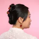 Mini Pince à Cheveux 'Framboise' - Coucou Suzette