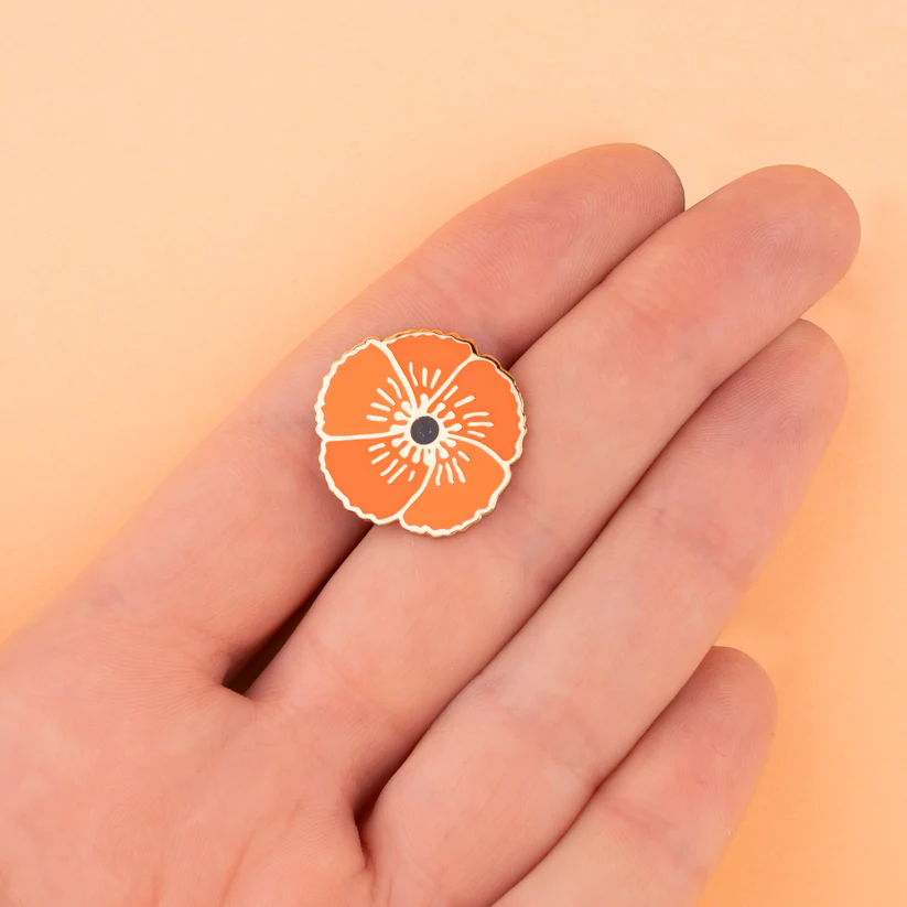 Pin's 'Coquelicot' - Coucou Suzette