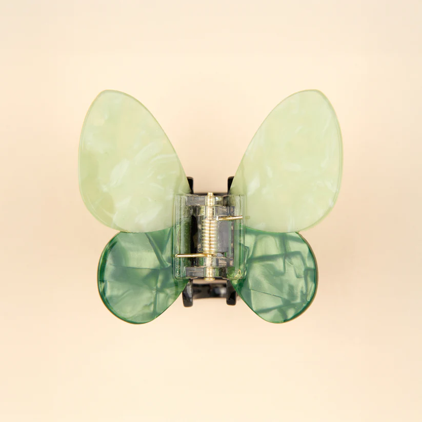 Pince à Cheveux 'Papillon Vert' - Coucou Suzette
