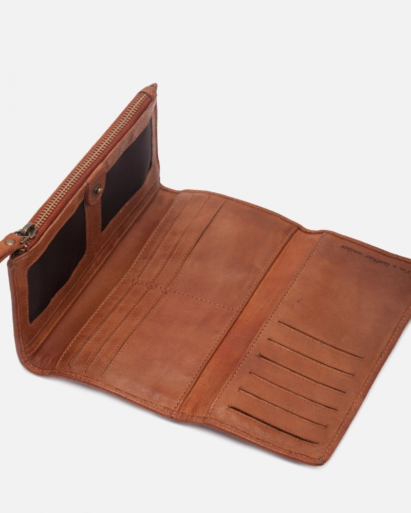 Portefeuille 'Portland' Camel - Biba