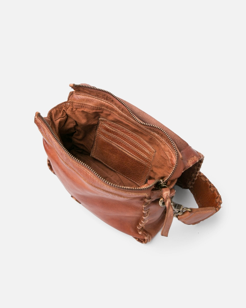 Sac en Bandoulière 'Sandown' Camel - Biba