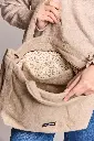 Sac Cabas 'Alba' Laine Beige - Hindbag