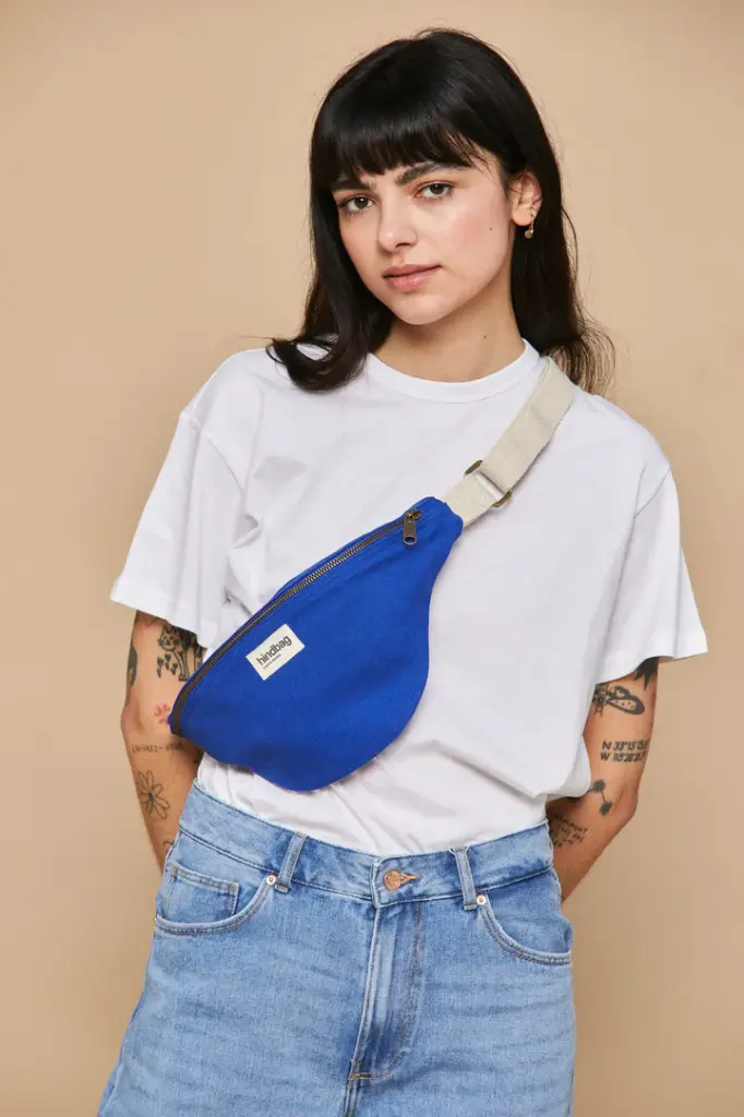 Sac banane 'Olivia' Bleu Electrique - Hindbag