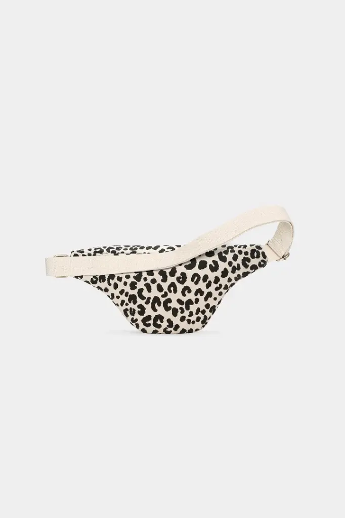 Sac banane 'Olivia' Léopard Écru - Hindbag