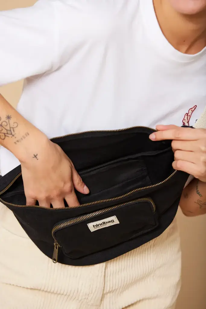 Sac banane 'Sofia' Noir - Hindbag