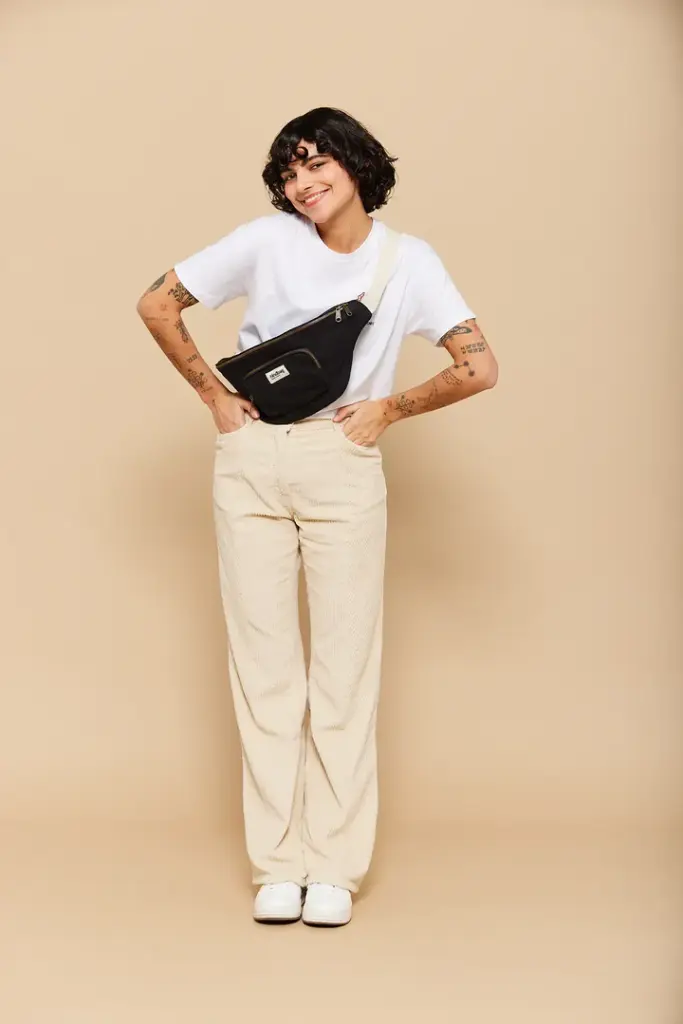 Sac banane 'Sofia' Noir - Hindbag