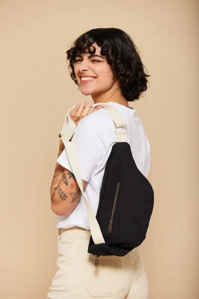 Sac banane 'Sofia' Noir - Hindbag