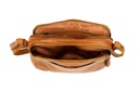 Sac en Bandoulière 'Irem' Cognac - Cuir - Bear Design