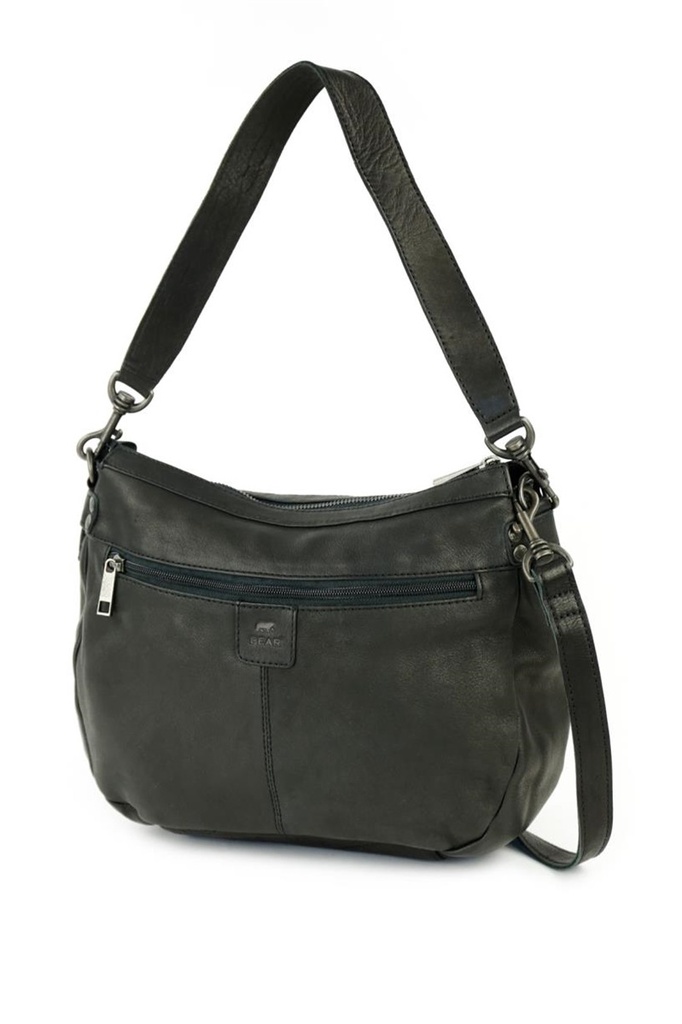 Sac à Main 'Tania' Noir - Cuir - Bear Design