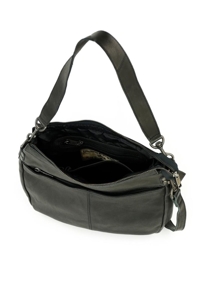 Sac à Main 'Tania' Noir - Cuir - Bear Design