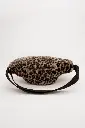 Sac banane 'Sasha' Fourrure Léopard - Hindbag