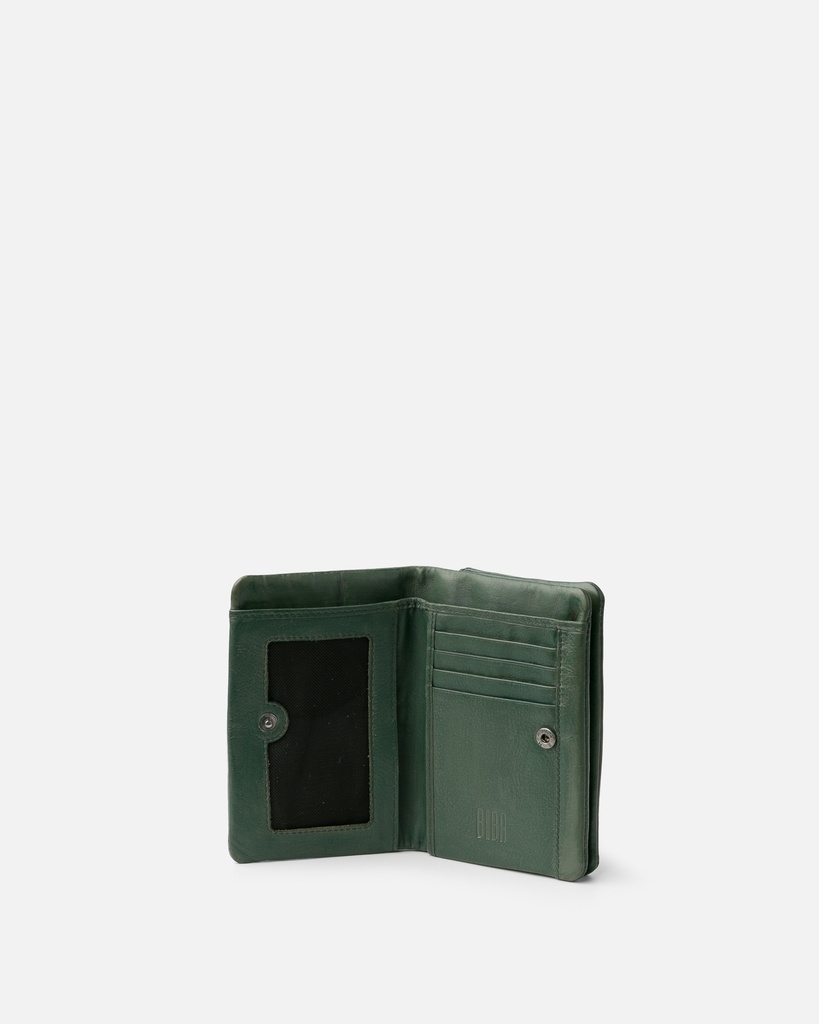 Portefeuille 'Soft Mousse' Vert Foncé - Biba