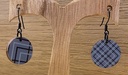 BO Amy Impression Bois [Boucles d'Oreilles]