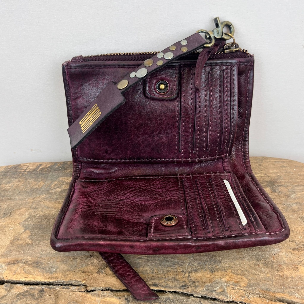 Portefeuille 'Lovington Stars' Bordeaux - Biba