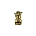 Cochon Vollant Bronze - Or - 9 x 5 x 6,5 cm