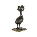 Funky Emu Bronze - Noir & Or - 20 x 8 x 10 cm