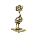 Funky Emu Bronze - Or - 20 x 8 x 10 cm