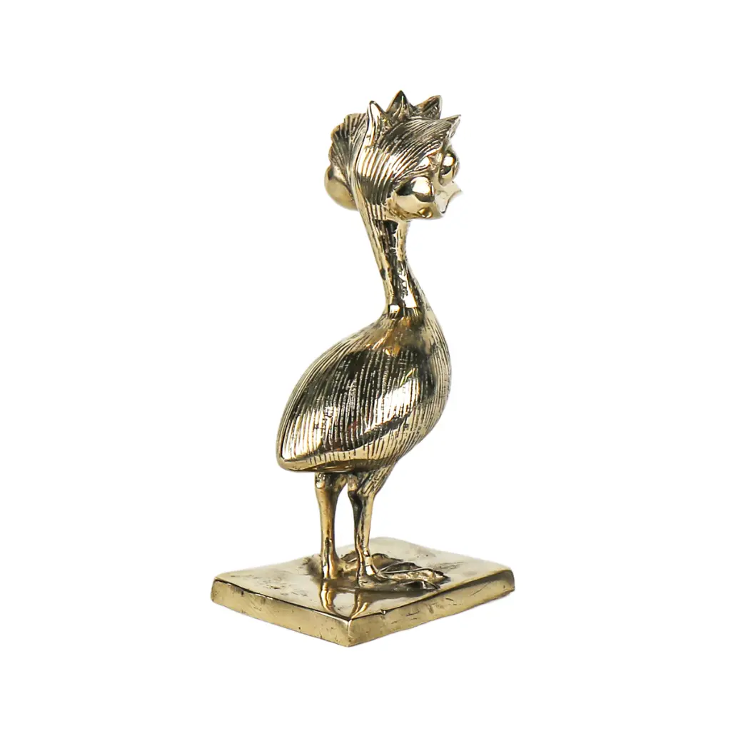 Funky Emu Bronze - Or - 20 x 8 x 10 cm