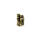 Hibou Couple Bronze - Or - 7 x 5,5 x 4,5 cm