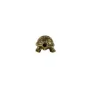 Tortue Bronze - Or - 3,5 x 8,5 x 5 cm