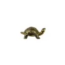 Tortue Bronze - Or - 3,5 x 8,5 x 5 cm