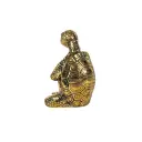 Tortue Yoga Bronze - Or - 10,5 x 7 x 6,5 cm