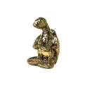 Tortue Yoga Bronze - Or - 10,5 x 7 x 6,5 cm