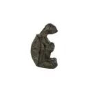Tortue Yoga Bronze - Vert Antique - 10,5 x 7 x 6,5 cm