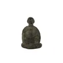 Tortue Yoga Bronze - Vert Antique - 10,5 x 7 x 6,5 cm