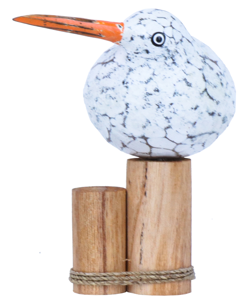 Kiwi - Blanc - 15 x 13 x 10 cm