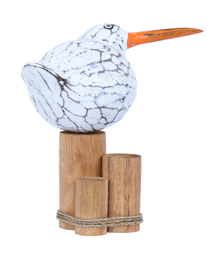 Kiwi - Blanc - 15 x 13 x 10 cm