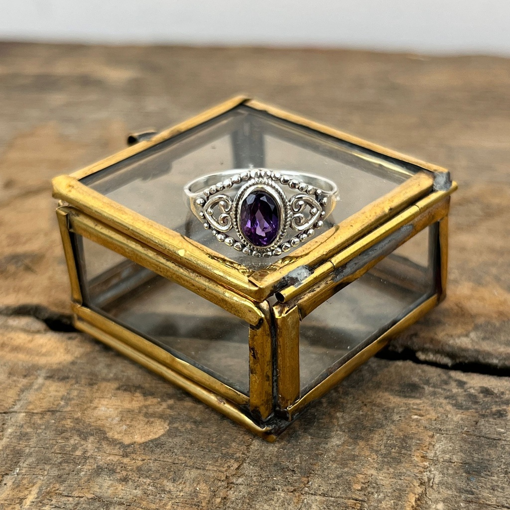 Bague Argent 925 - Améthyste [3359]