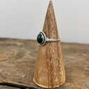 Bague Argent 925 - Malachite [3371]