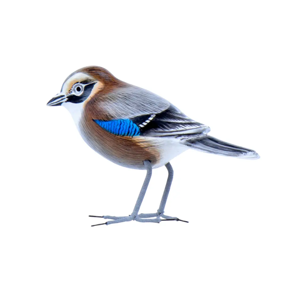 Oiseau - Geai - 10 x 11,5 x 4 cm