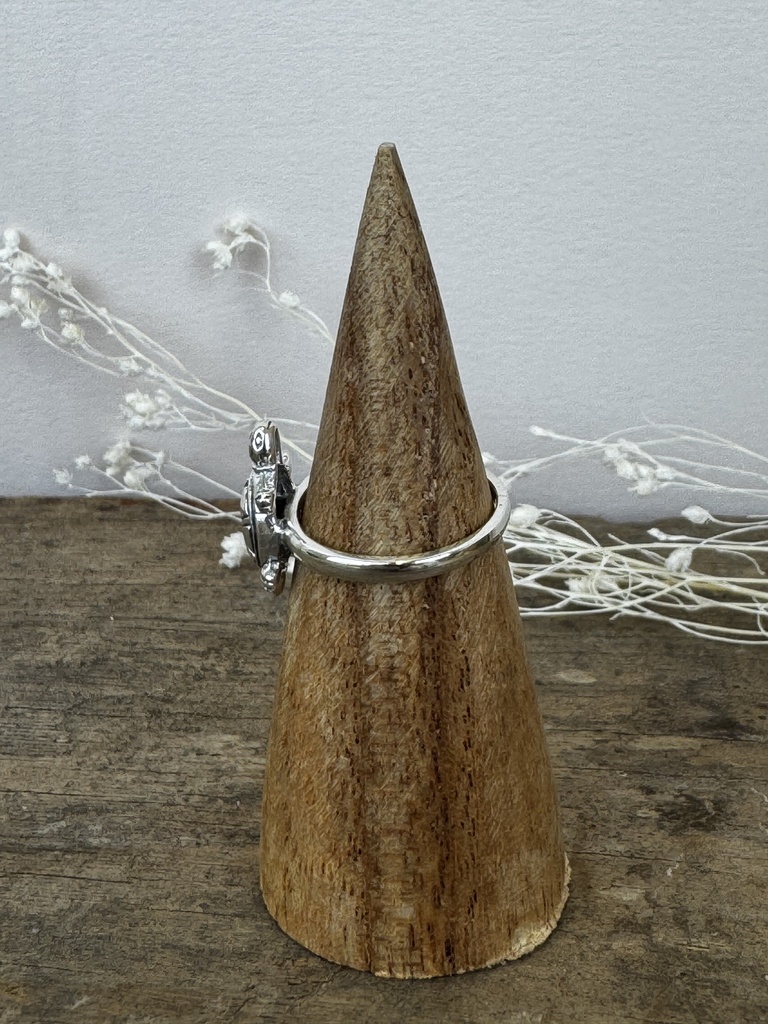 Bague 'Tortue' Argent 925 [3408]