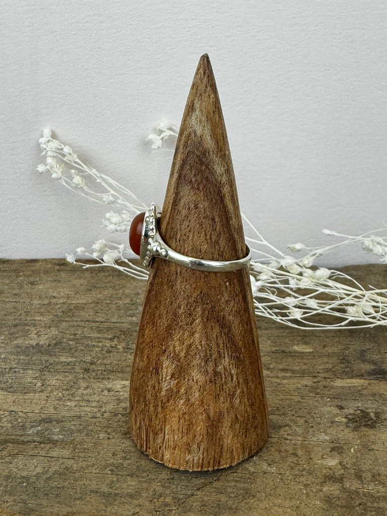 Bague Argent 925 - Cornaline [3426]