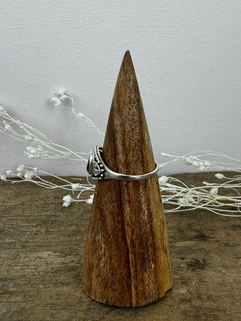 Bague Argent 925 - Grenat [3434]