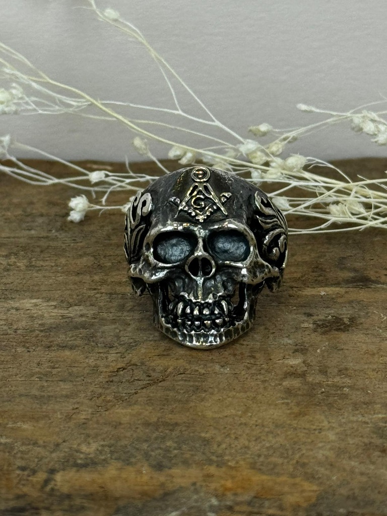 Bague 'Crâne' Argent 925 [3448]