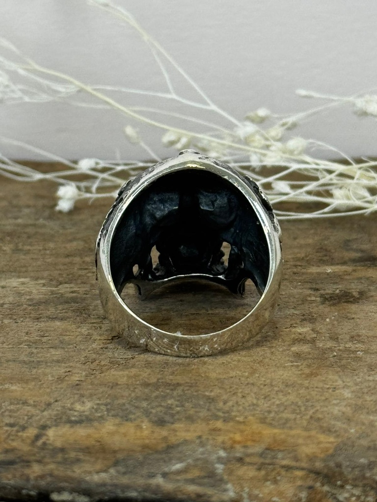 Bague 'Crâne' Argent 925 [3448]