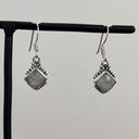 Boucles d'oreilles Argent 925 - Pierre de Lune [1944]