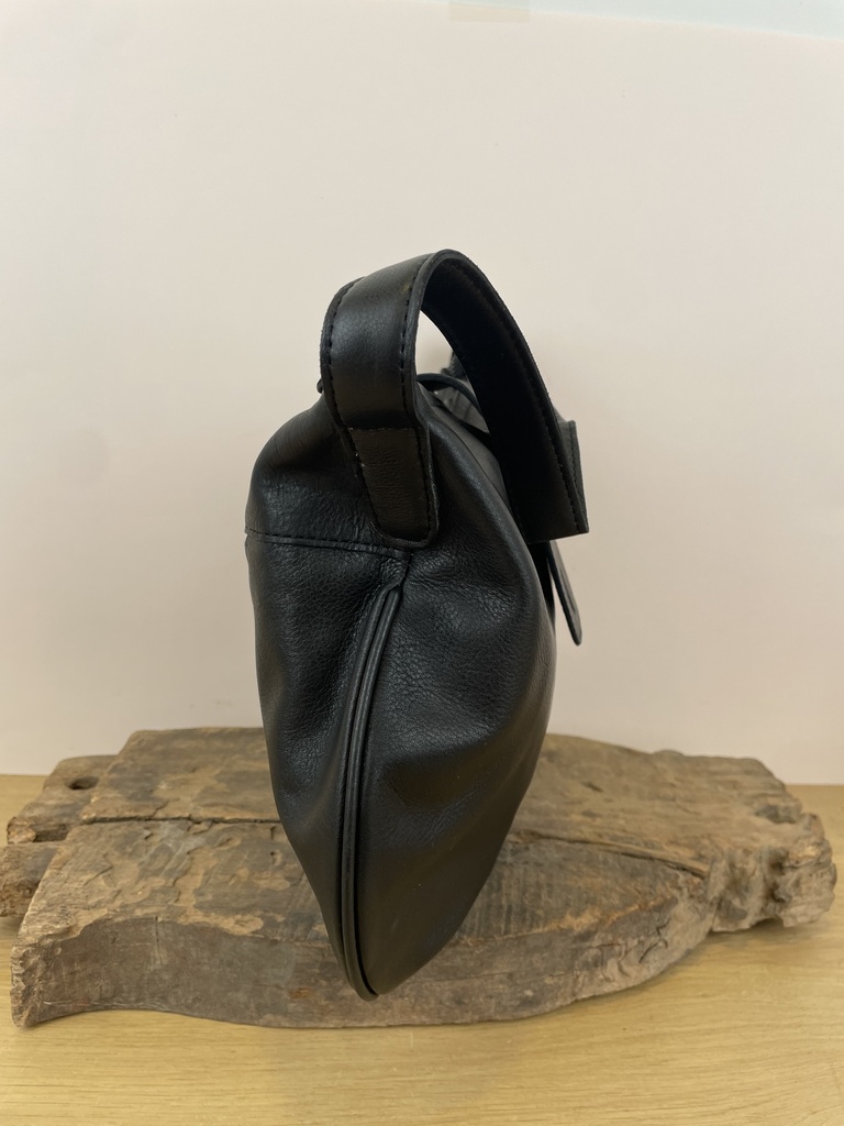 Sac en bandoulière 'Hella' Noir - Léa Toni