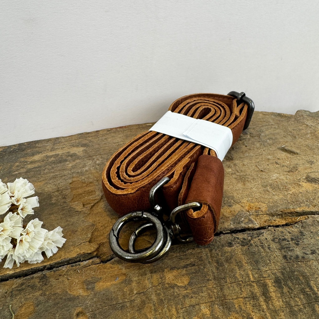 Sac en bandoulière 'Flaure' Châtaigne - Léa Toni