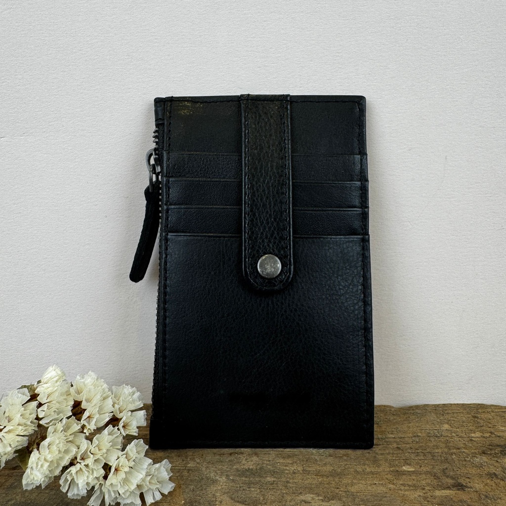 Porte-carte 'Joyce' Noir - Léa Toni