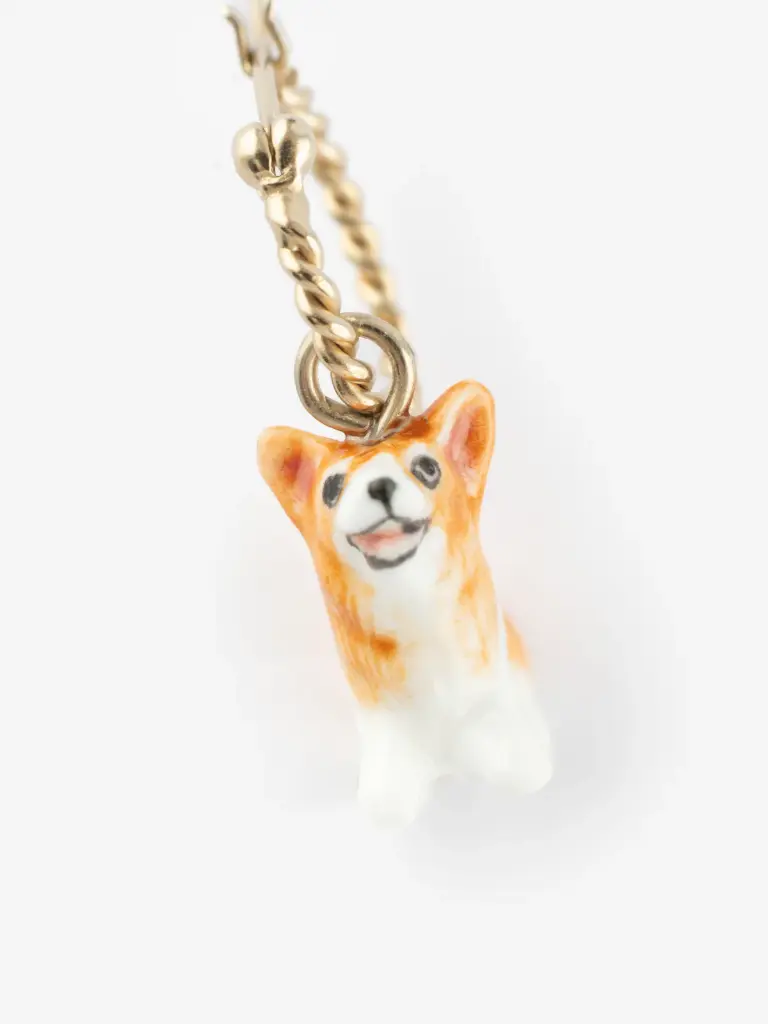 Boucle d'oreille créole 'Corgi' - Vendue individuellement - Nach