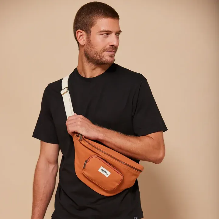 Sac banane XL 'Sofia' – Sienne – Hindbag
